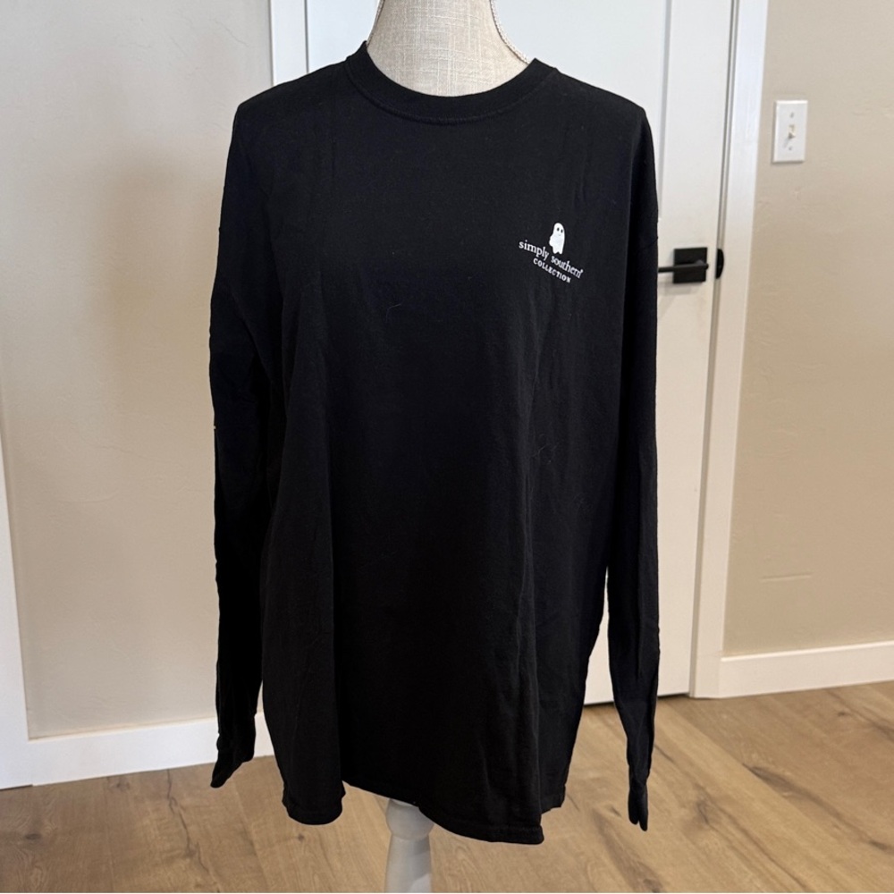 SIMPLY SOUTHERN “BUCKLE UP BUTTERCUP” LONG SLEEVE TEE - Picture 6 of 9